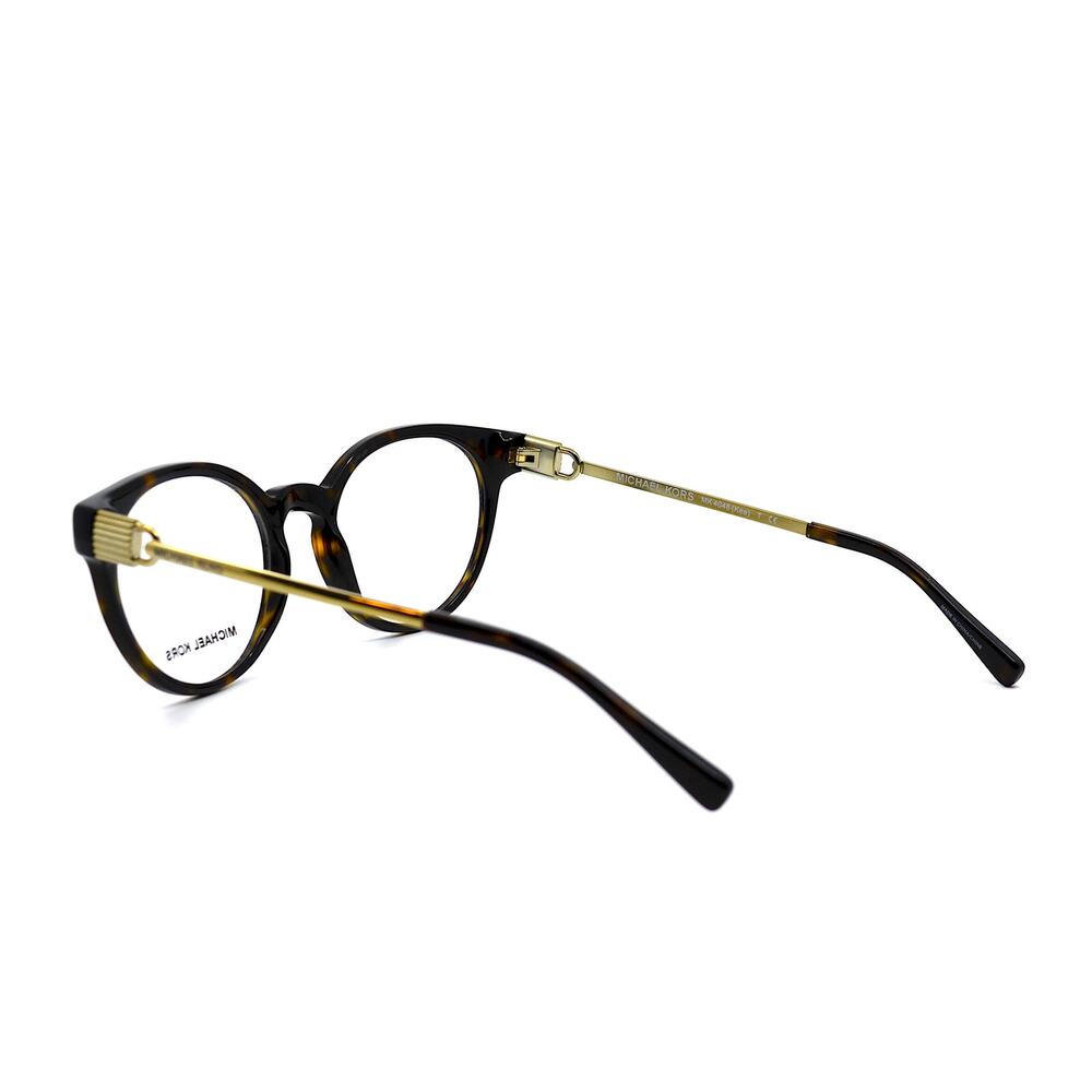 MICHAEL KORS MK4048 (KEA) 3293 HAVANA GOLD EYEGLASSES FRAME - Picture 4 of 8